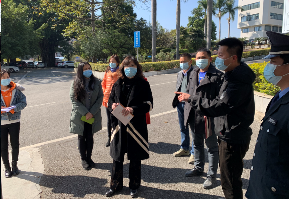 強化監(jiān)督檢查 筑牢總廠疫情防控防線